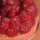 Tarte aux framboises